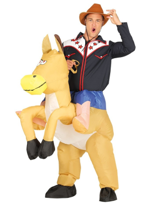 Costume De Cheval Gonflable