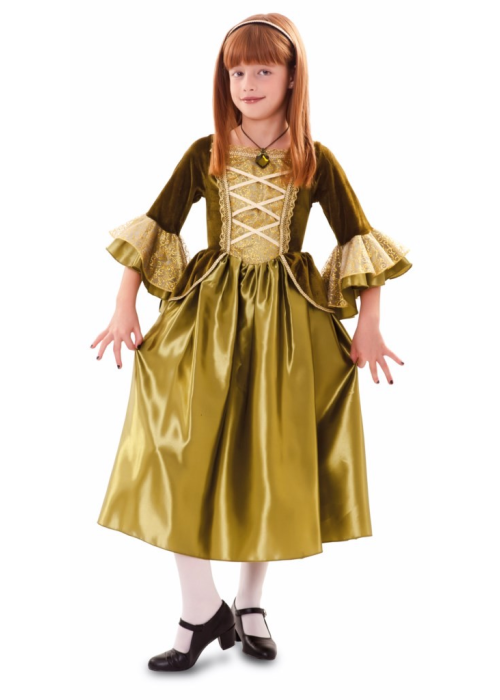 Vestit De Princesa De Color Verd Nen
