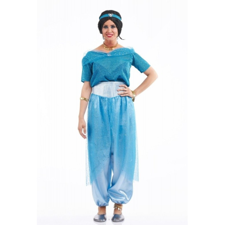 Disfraz de Princesa Arabe de Jasmin - Disfraces de Arabe e Hindu Adultos