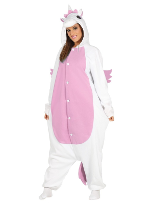 Disfraz de Unicornio Pijama Rosa - Disfraces de Animales Adultos