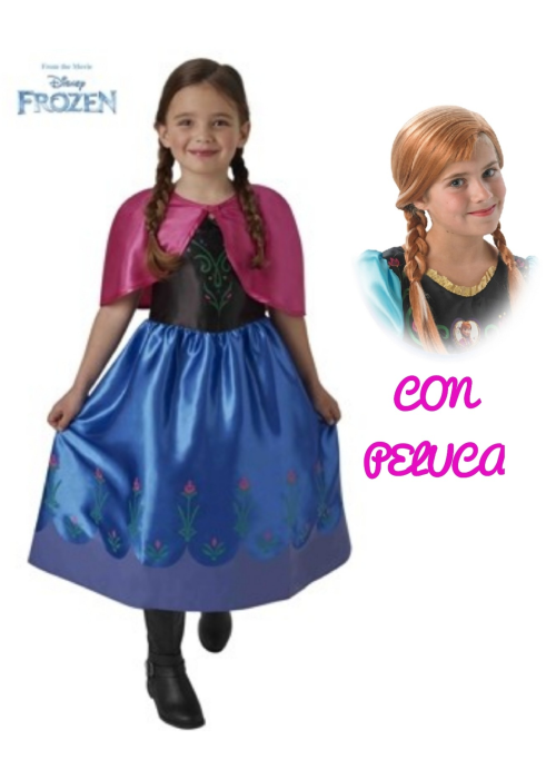 Vestuari d'Anna amb perruca