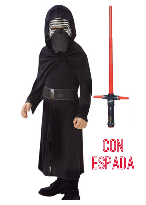 Disfraz de Kylo Ren classic con espada - Disfraces para Niño