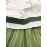 Conjunto Casera Rayas Verde - Trajes Neska - Baserritarra Niña