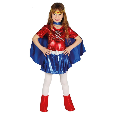 Disfraz de Wonder Heroina Infantil - Disfraces de Superheroinas para Niñas