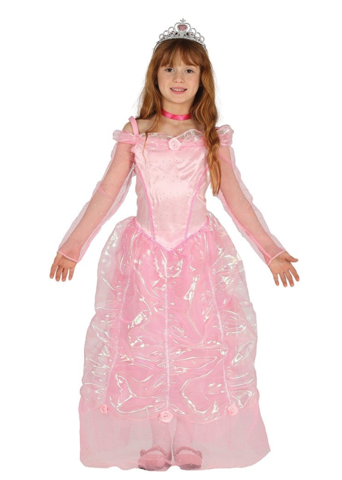Disfraz de Princesa Rosa Infantil - Disfraces de Princesas y Principes