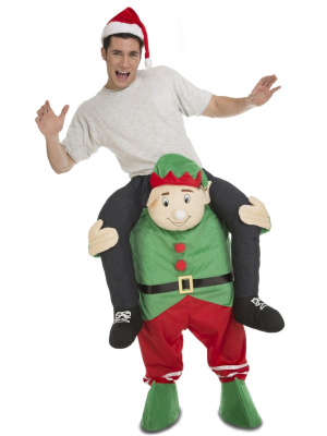 Disfraz de Elfo a Hombros - Disfraces Navideños Adultos