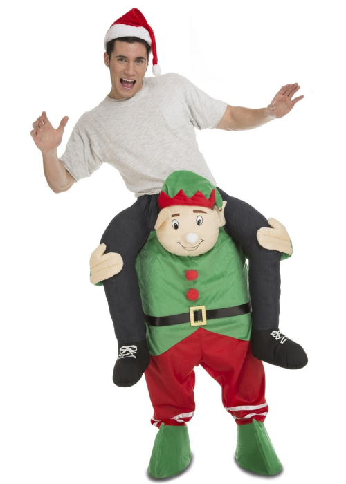 Disfraz de Elfo a Hombros - Disfraces Navideños Adultos