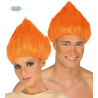 Peluca Trolls Naranja - Pelucas
