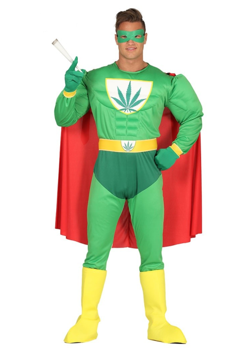 Disfraz de Marihuana man - Originales y Divertidos