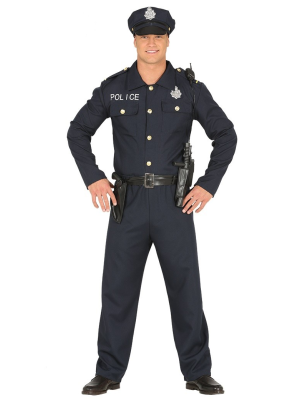 Disfraz de Policia Azul - Disfraces de Policias y Presos