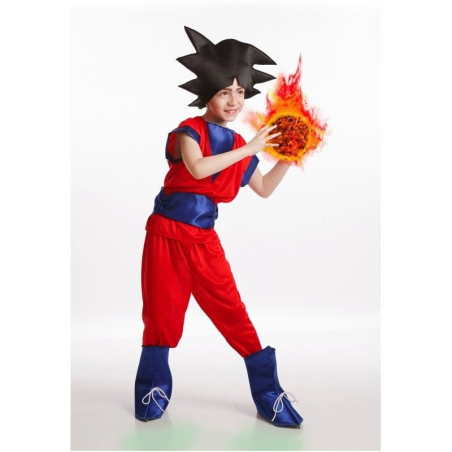 Disfraz de Guererro Goku Rojo Infantil - Disfraces de Bola de Dragon Infantil
