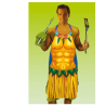 Delantal Hawaiano Hombre - Fiesta Hawaiana