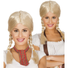 Peluca Trenzas Rubia - Pelucas