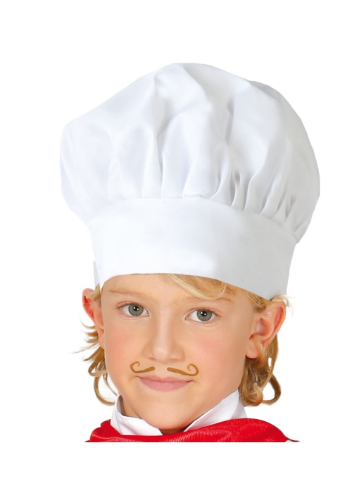 Gorro Cocinero de Tela Infantil - Complementos de Cocineros