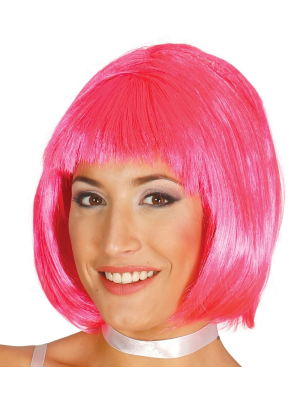 Comprar Peluca Melena Charleston Rosa - Pelucas