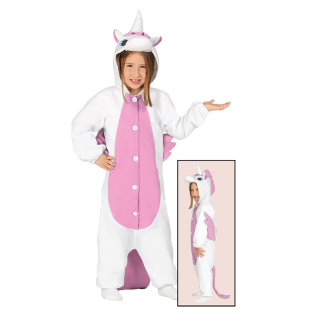 Disfraz de Unicornio Pijama Rosa Infantil - Disfraces de Animales Infantiles