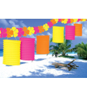 Comprar Faroles sobre Hilo de Flores - Guirnaldas