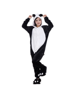 Disfraz de Oso Panda Pijama Peluche - Disfraces de Animales Adultos