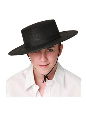 Sombrero cordobes negro - Complementos Faralaes y Toreros