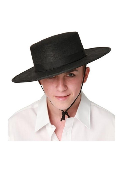 Comprar Sombrero cordobes negre per només 3,50€ – vestit de Botiga en línia