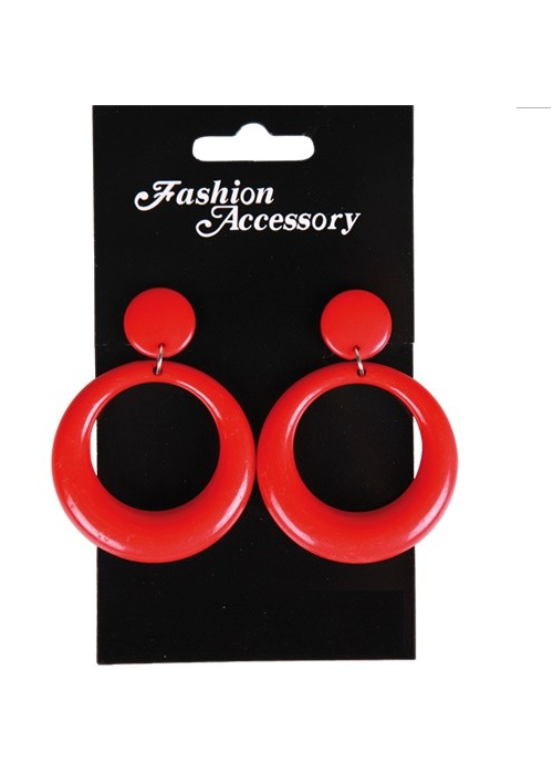 Erosi Belarritakoak Sevillana Gorria bakarrik 2.00€ – mozorro Denda online