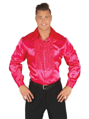 Camisa Disco Rosa - Chaquetas y Camisetas