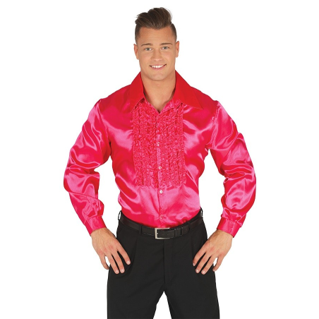 Camisa Disco Rosa - Chaquetas y Camisetas