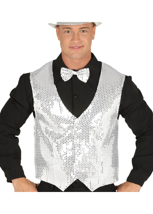 Armilla Sequin De Plata