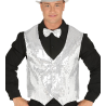 Armilla Sequin De Plata
