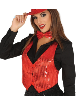 Armilla Sequin Vermell De Les Dones