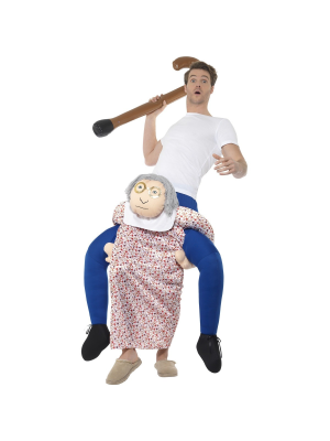 Disfraz de Abuela a Hombros - DISFRACES ADULTOS