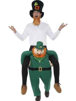Mozorro Leprechaun bere Bizkar gainean