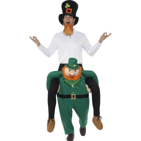 Mozorro Leprechaun bere Bizkar gainean