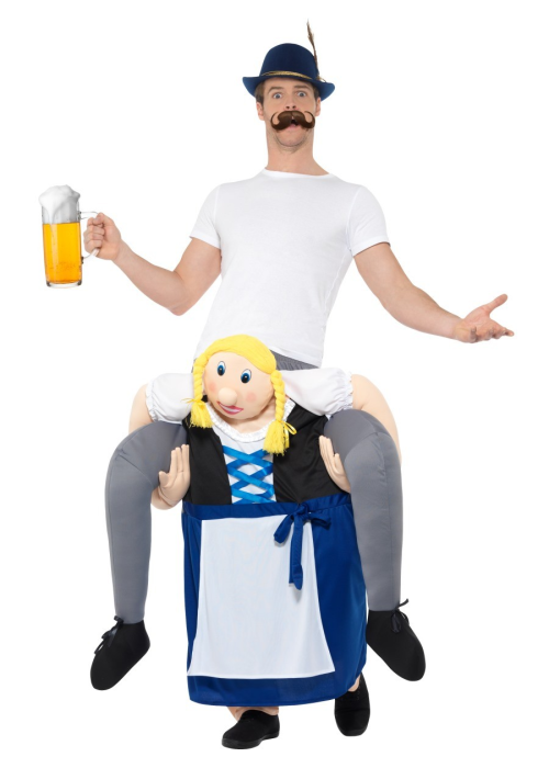 Disfraz de Bavaresa a Hombros - Disfraces de Oktoberfest