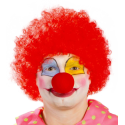 Comprar Peluca Rizos Roja - Complementos de Payasos, Arlequines y Bufones