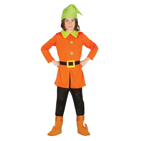 Disfraz de Enanito del Bosque Infantil - Disfraces de Princesa de las Nieves infantiles