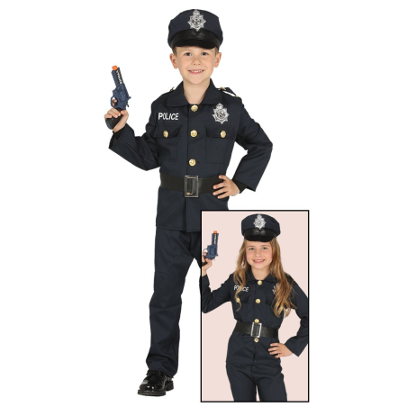 Disfraz de Policia Infantil - Disfraces de Policias y Presos para Niños