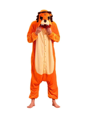 Disfraz de Leon Pijama Peluche - Disfraces de Animales Adultos