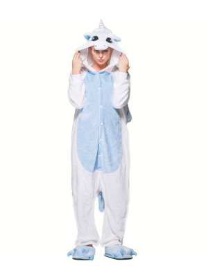 Vestit Unicorn animal de Peluix Blau