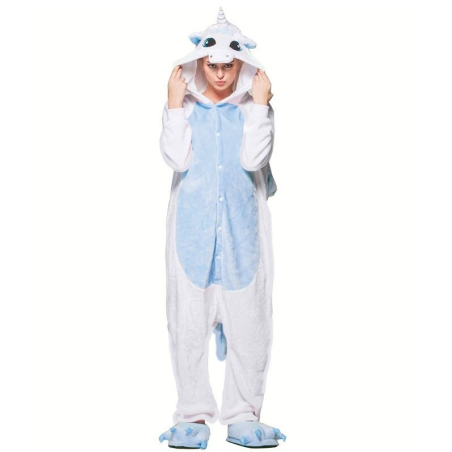 Vestit Unicorn animal de Peluix Blau