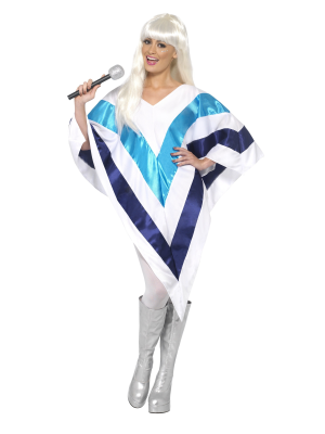 Disfraz de Abba Poncho - Disfraces de Famosos y Cantantes para Mujer