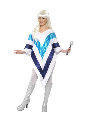 Disfraz de Abba Poncho - Disfraces de Famosos y Cantantes para Mujer