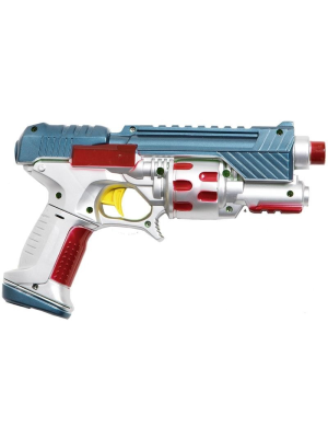 Comprar Pistola Galactica Plata y Rojo - Pistolas y Metralletas