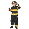 Disfraz de Bombero Negro Infantil - Disfraces de Bomberos
