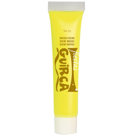 Maquillaje Neon en Crema Amarillo - Maquillaje