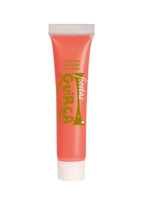 Maquillaje Neon en Crema Rojo - Maquillaje