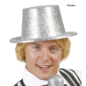 Top Hat Zilarrezko Purpurina