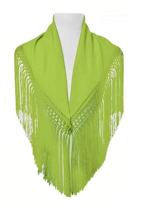 Manton Verde - Mantones, pañuelos y Fajines