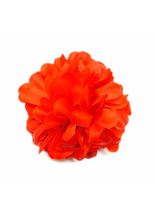 Flor de Pinza Roja - Flores y Peinetas de Flamenca