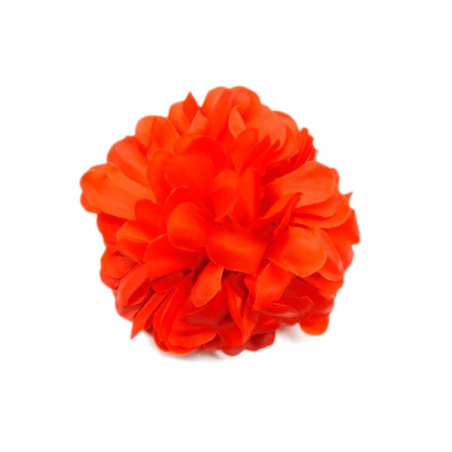 Flor de Pinza Roja - Flores y Peinetas de Flamenca